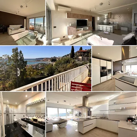 Apartment Elegant With Sea View And Menton